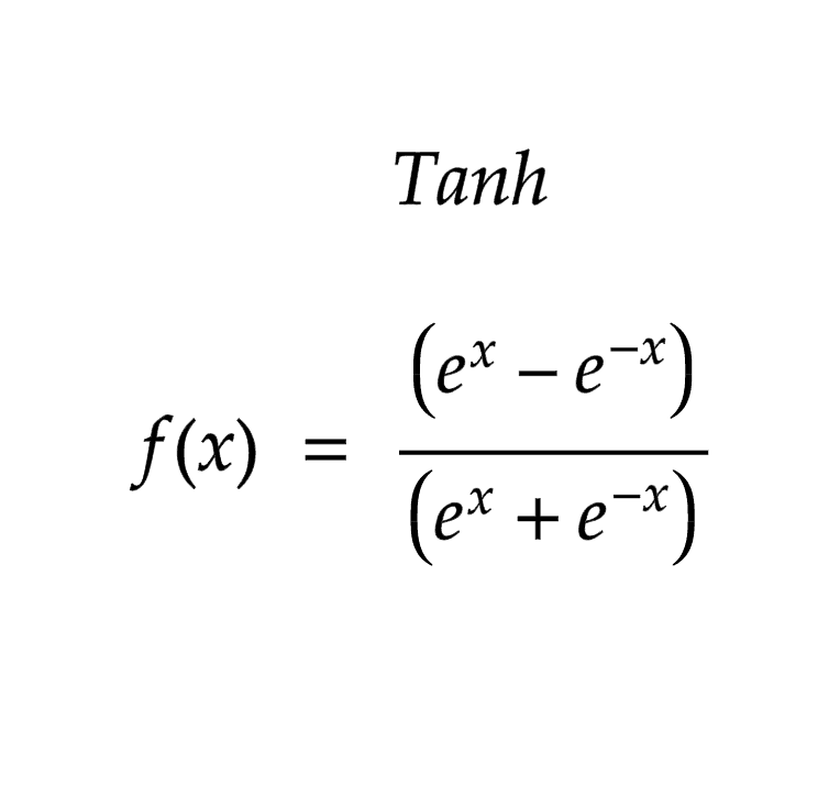 Tanh formula