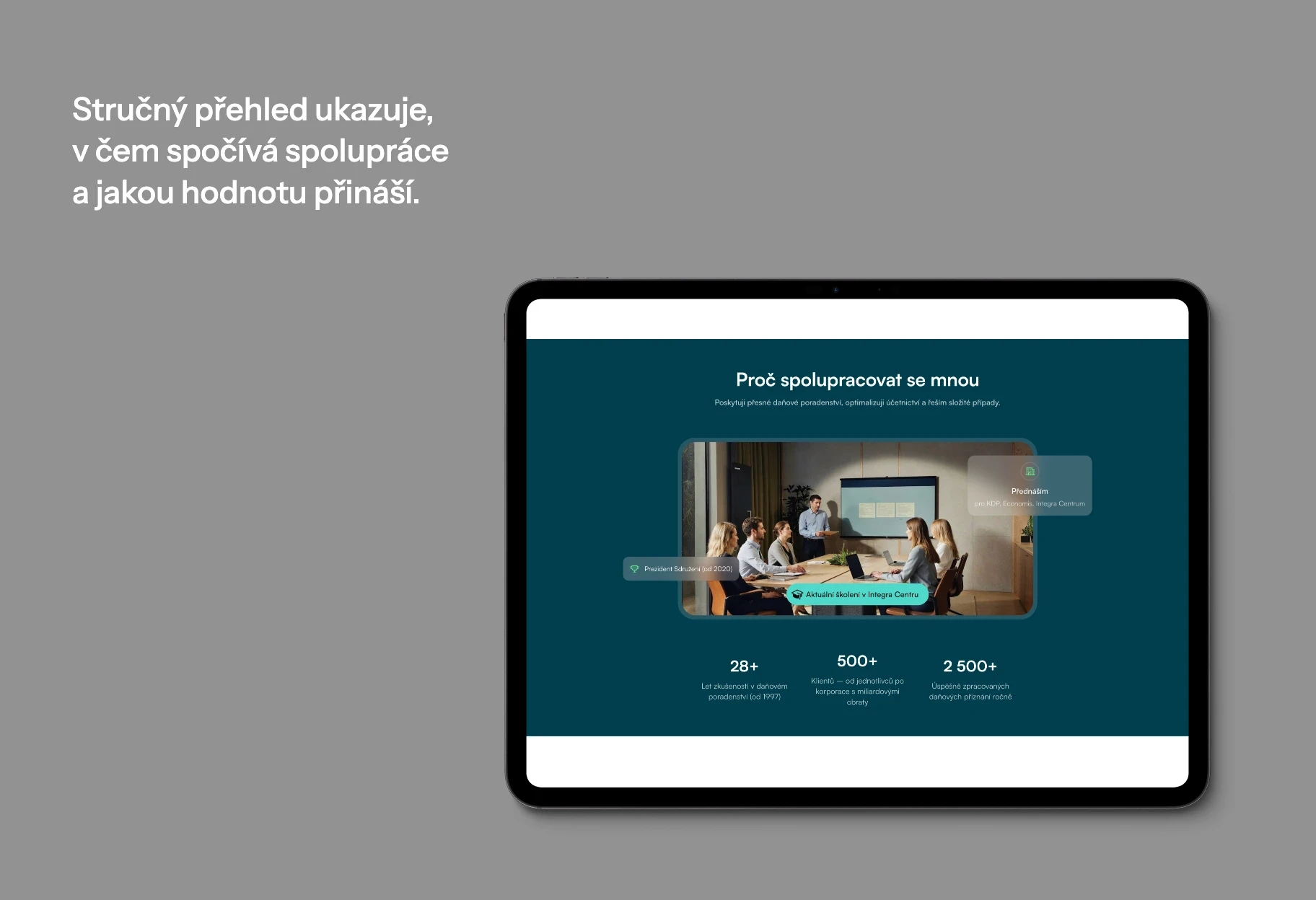Image with the app presentation