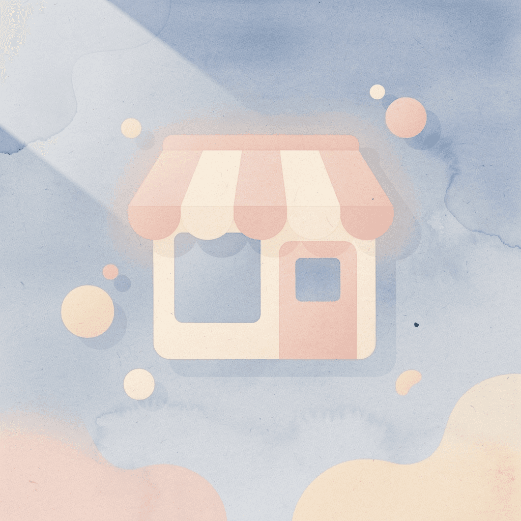 Storefront icon representing all-in-one business platform