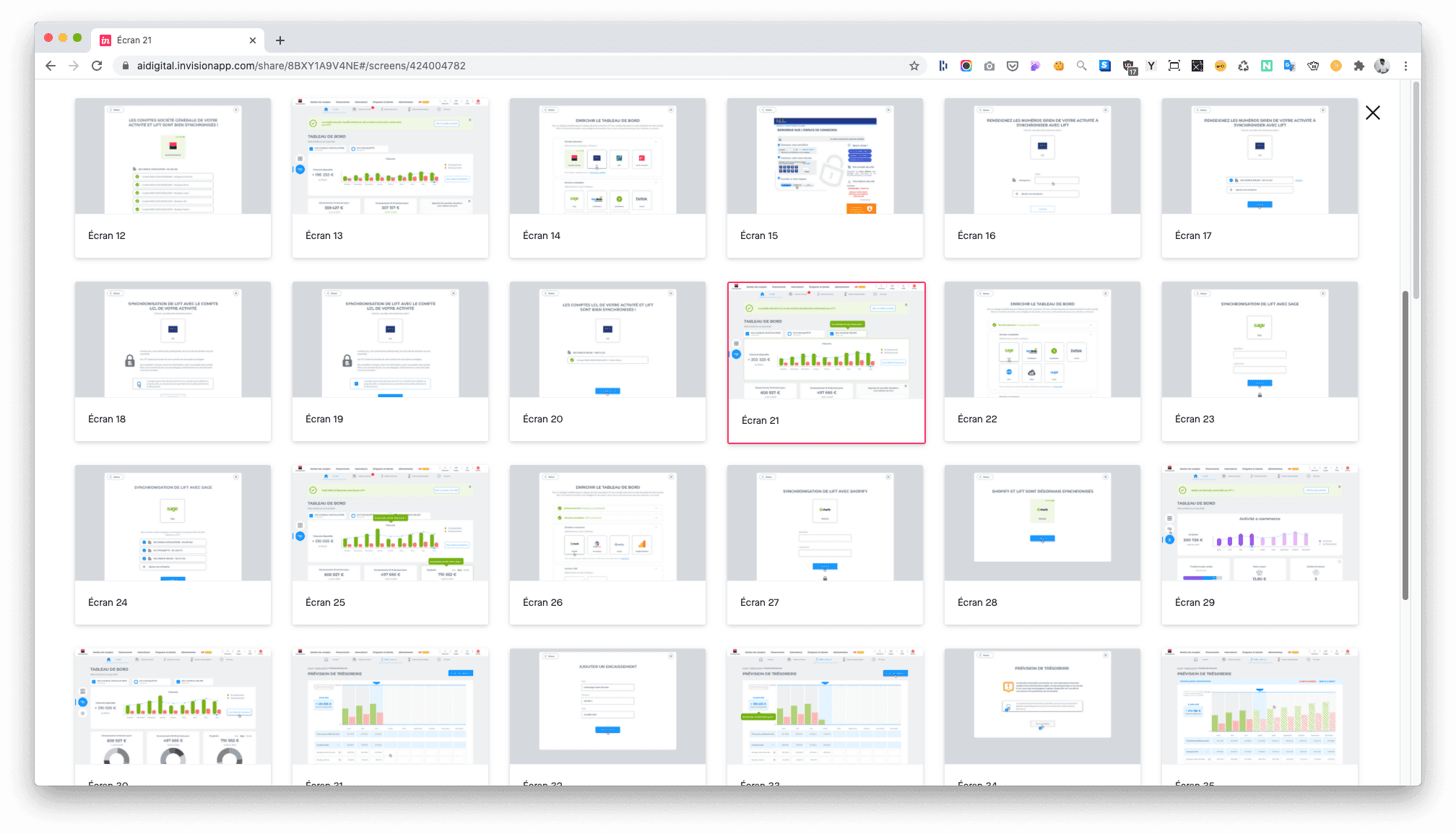 Design, prototype and user-test the key screens