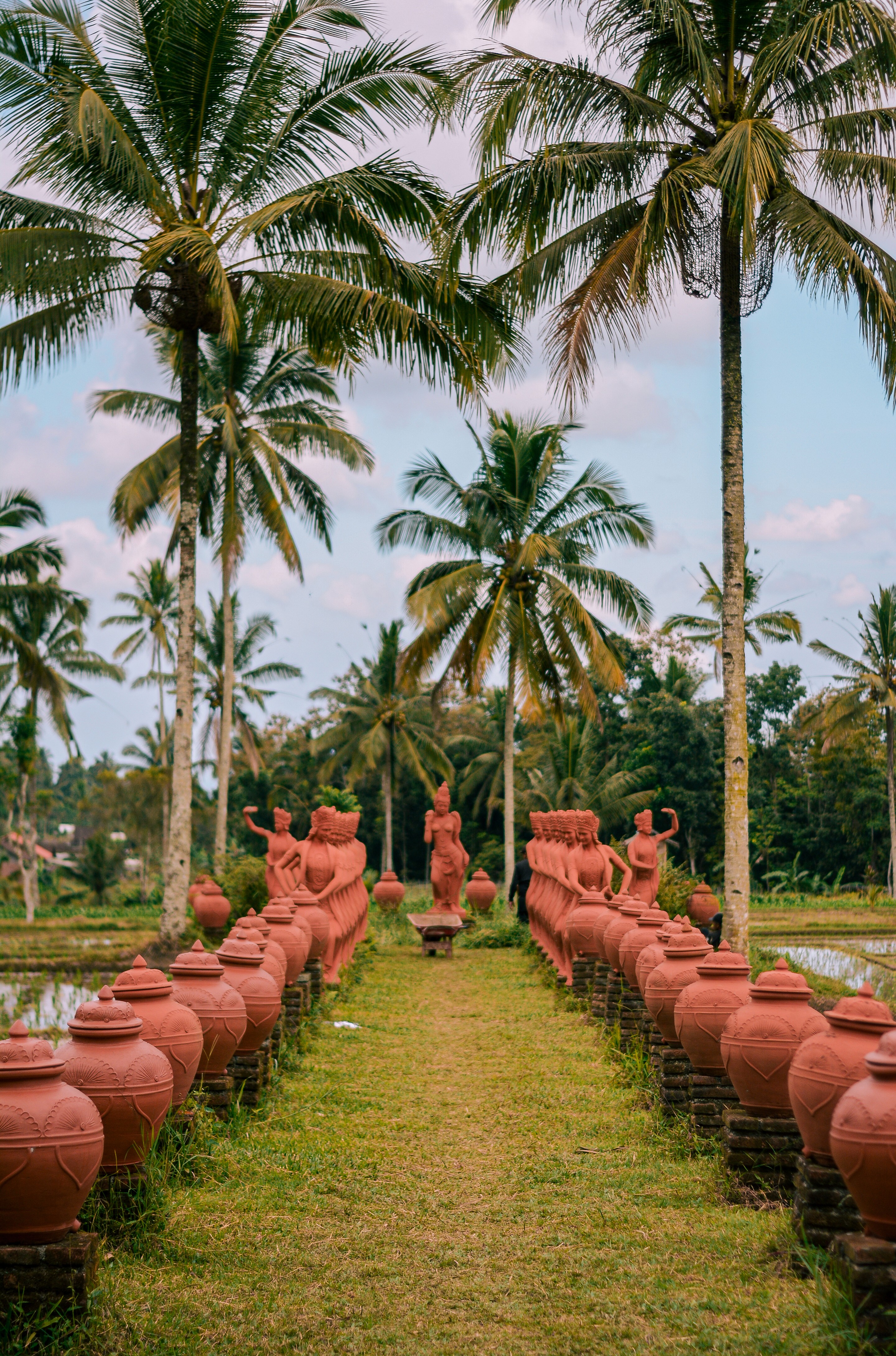 Dancer Statue of Taman Gandrung Terakota Banyuwangi