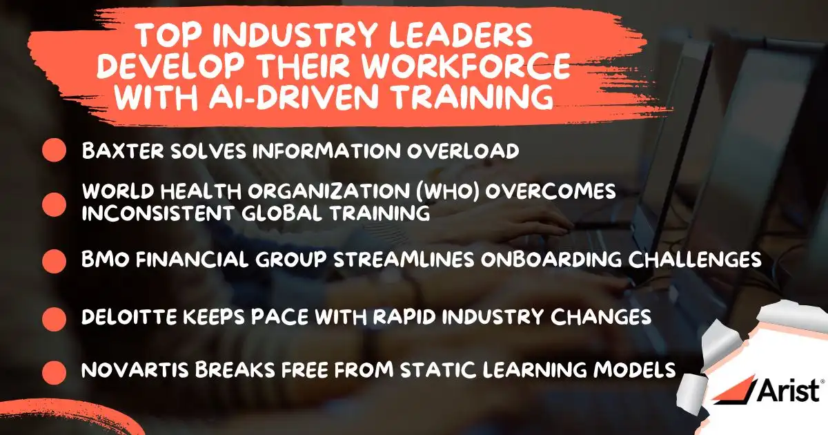 Top Industry Leaders Develop Their Workforce with AI-Driven Training