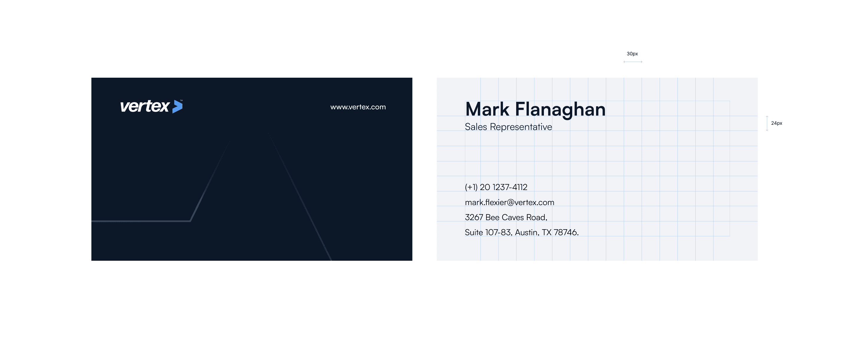 business card