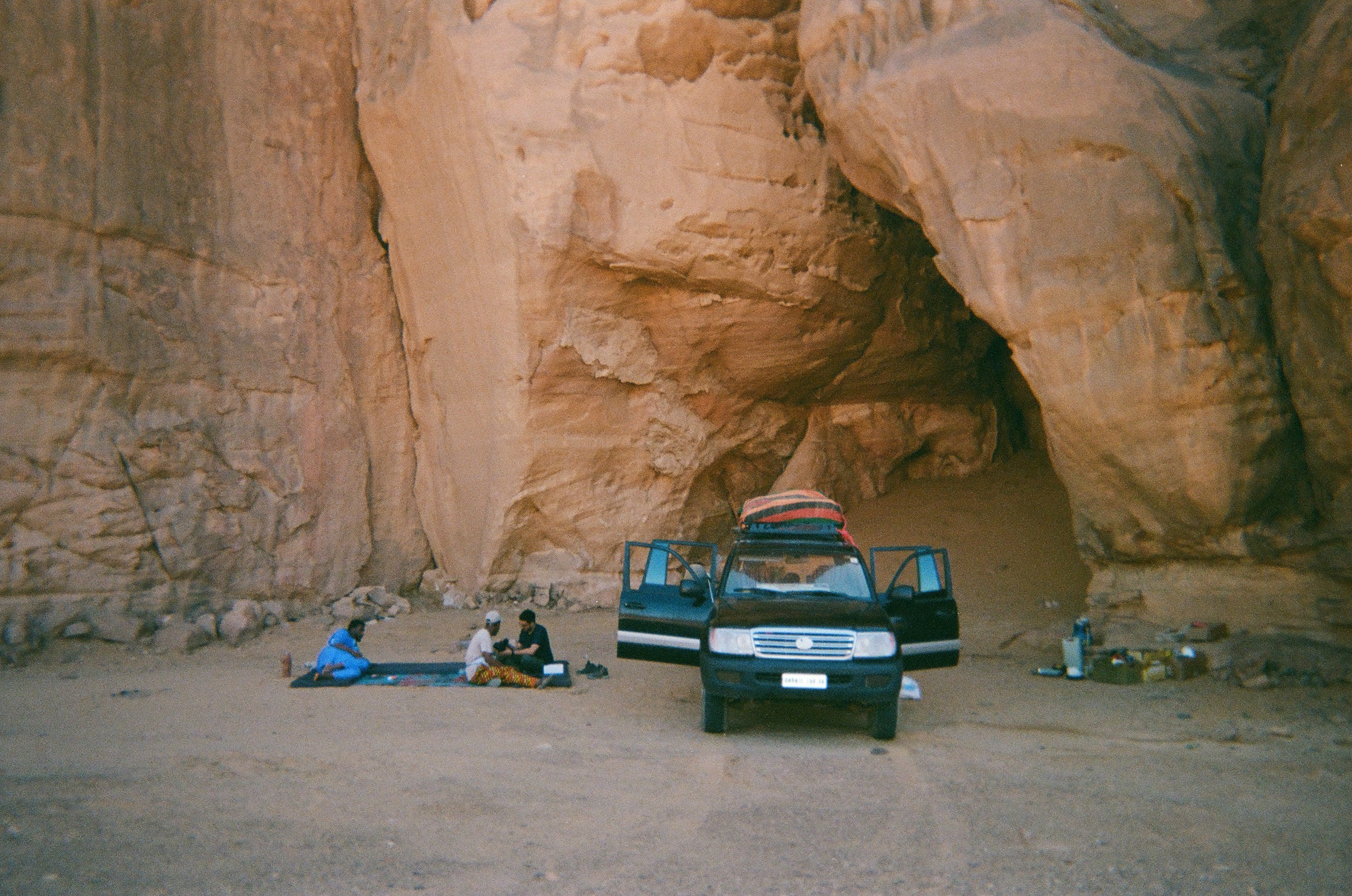 Lunch break during our expedition