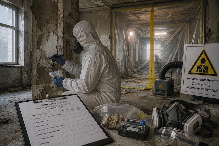 Gefährdungsbeurteilung nach TRGS 524 erstellen