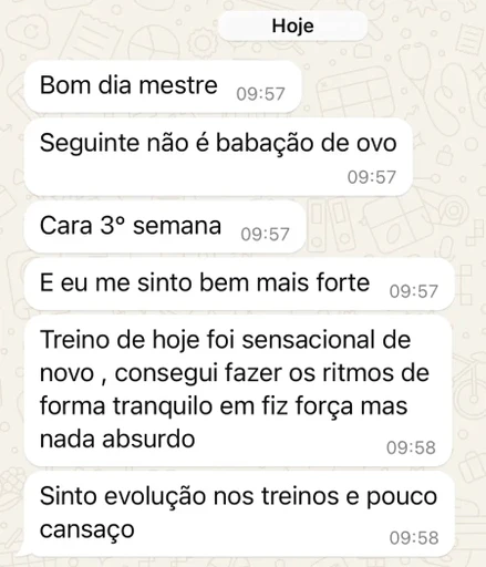 depimento de aluno da pro elite