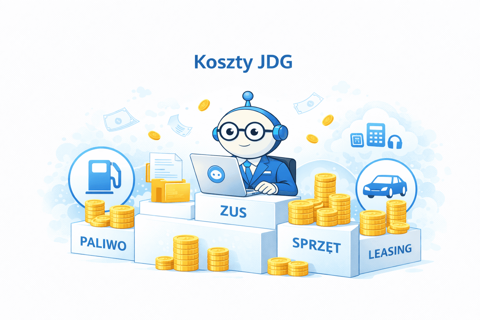 Koszty prowadzenia JDG – ile wynosi ZUS na różnych etapach