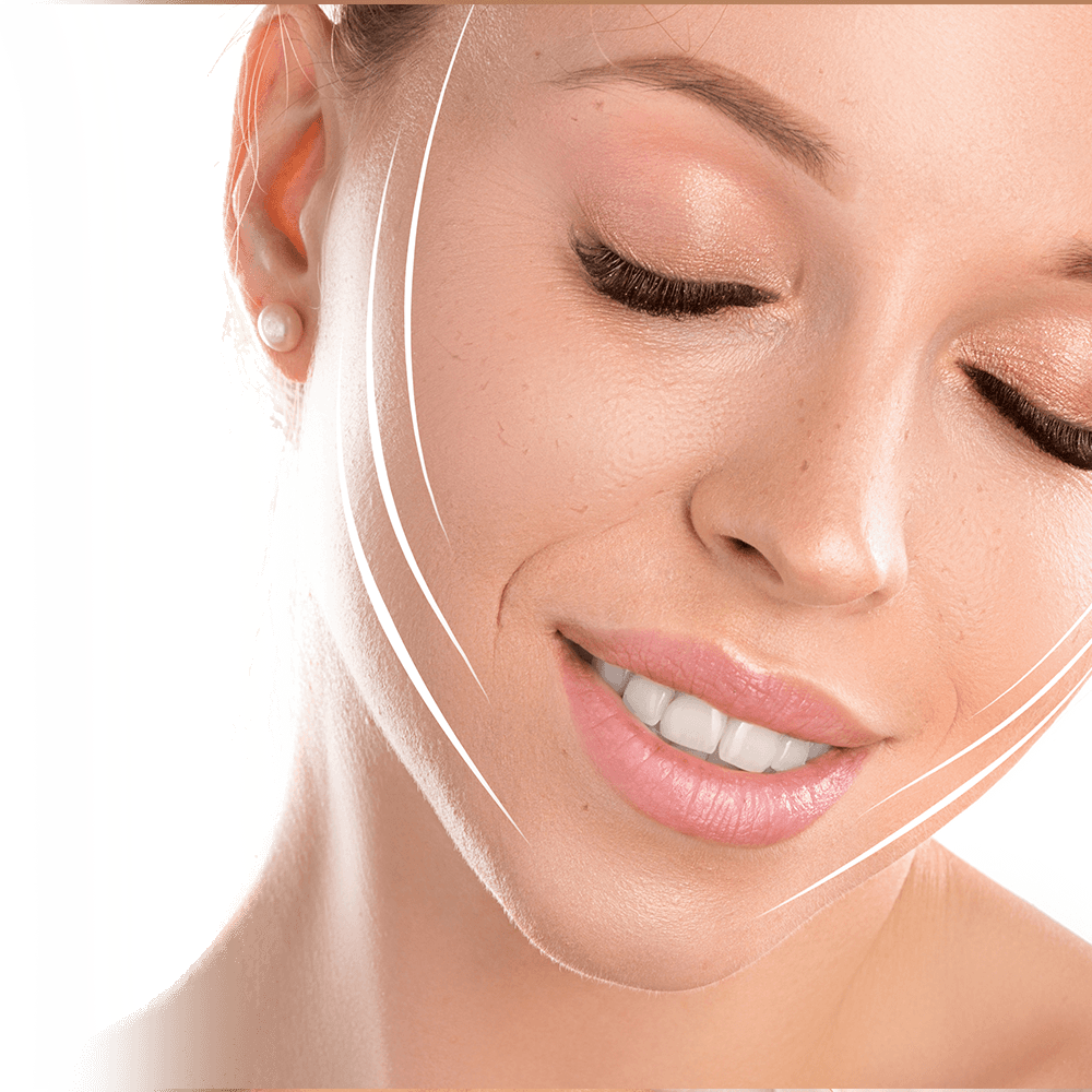 the area where buccal fat removal reduces fat