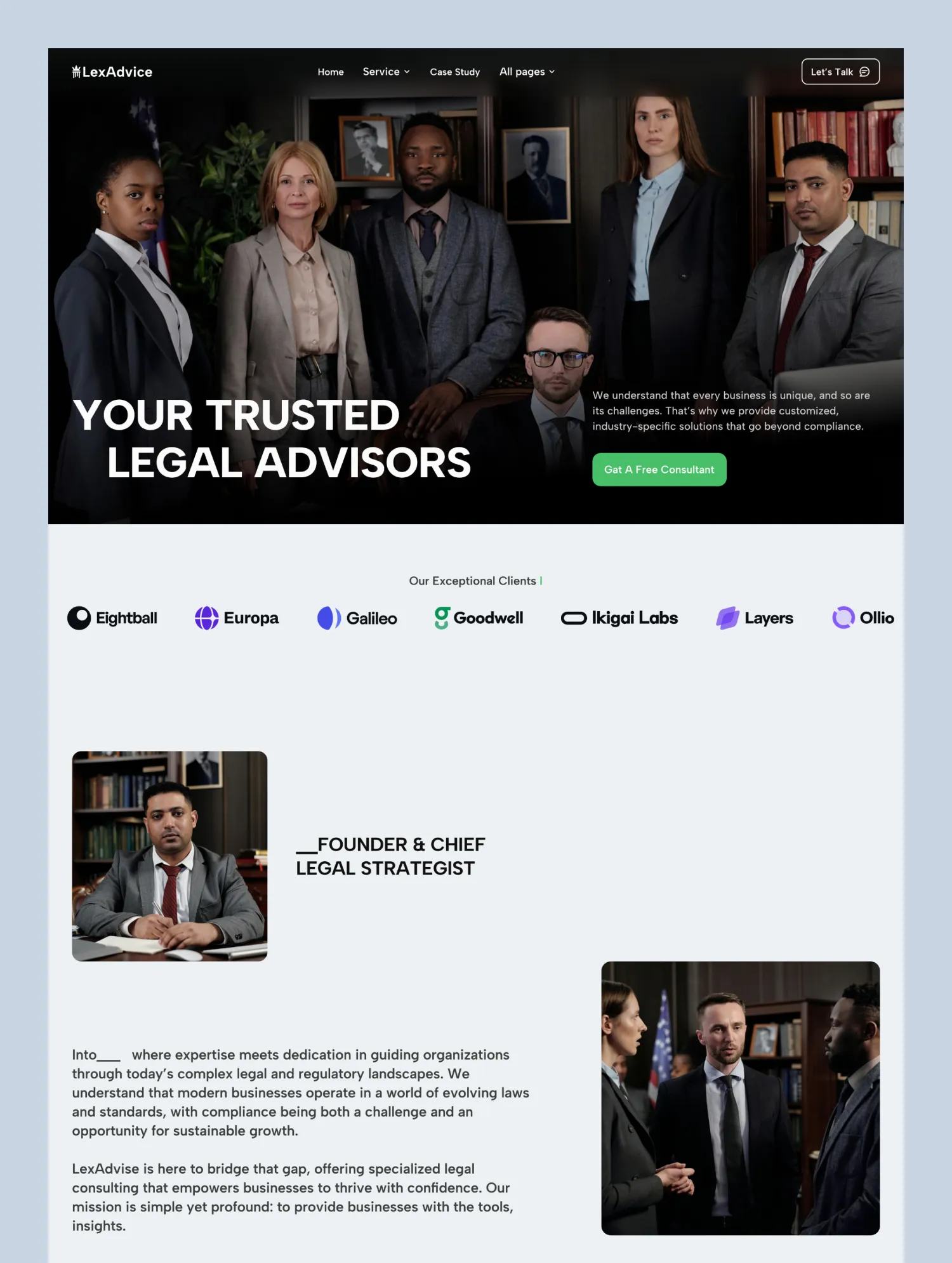 Event Website Template
