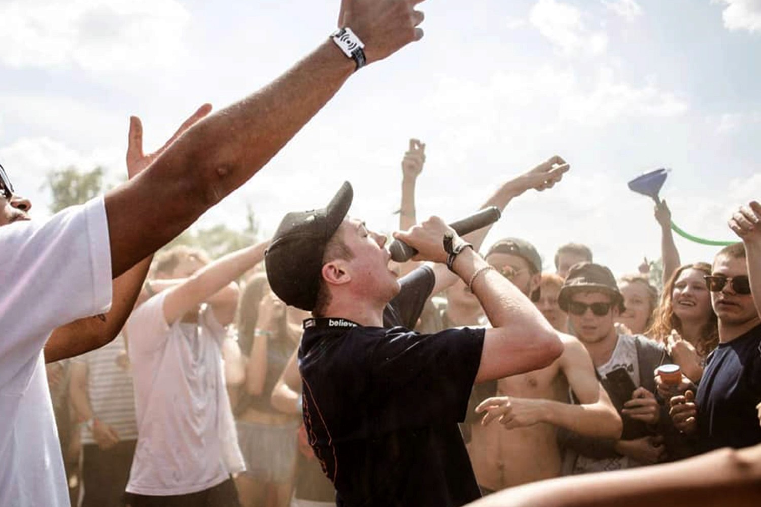 l goony splash festival backstage 