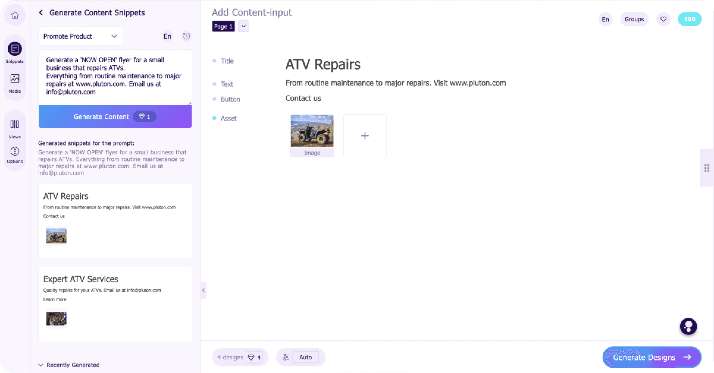 Sivi Title Generator