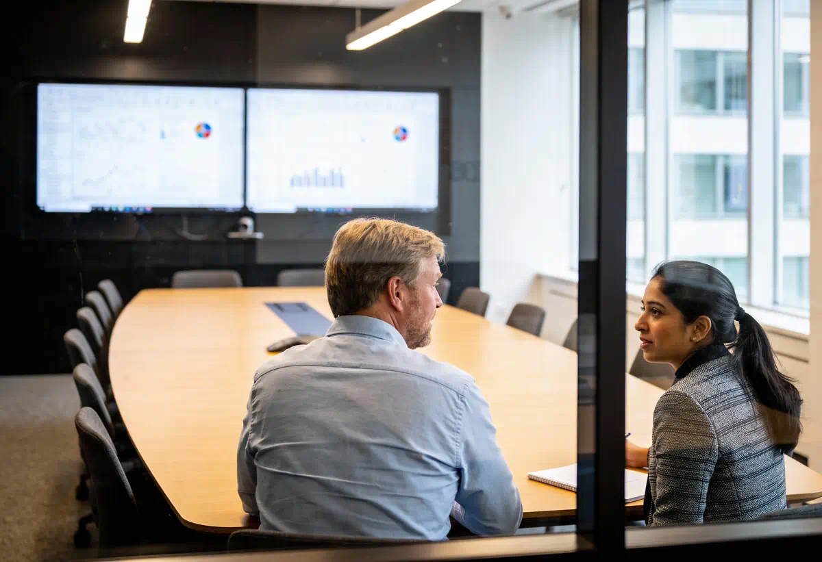 Deal Room sessie met sales team waarin outbound afspraken worden beoordeeld en doorgezet naar concrete pipeline stappen.