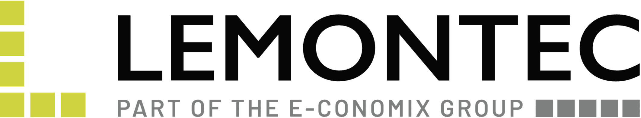Logo des Kunden, schwarze schrift auf weißem Hintergrund