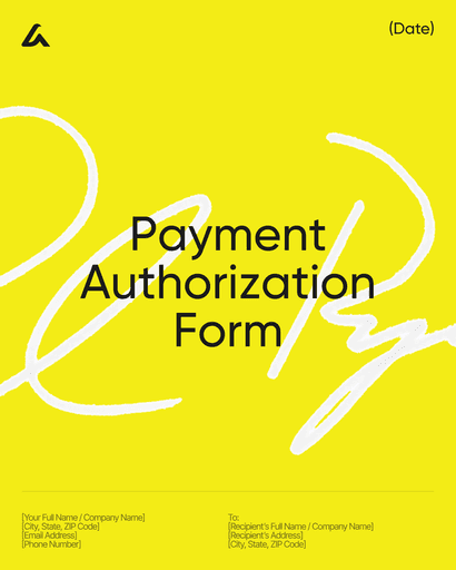 Payment Authorization Form