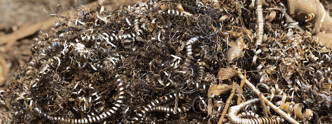 Office Picture with dark elements and blue light