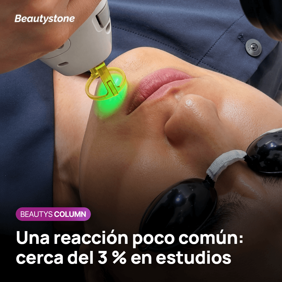 Frecuencia de la hipertricosis paradójica tras la depilación láser