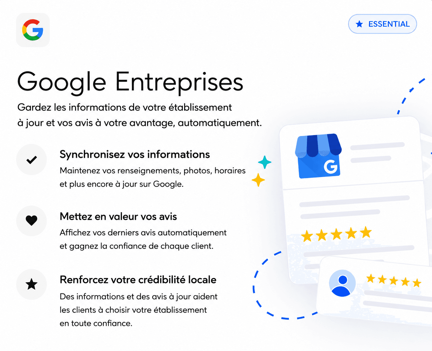 Plus facile à trouver sur Google avec Stride