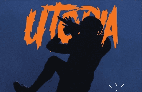 Utopia - Travis Scott Poster designed by Raga Hari Deep Molagazzela