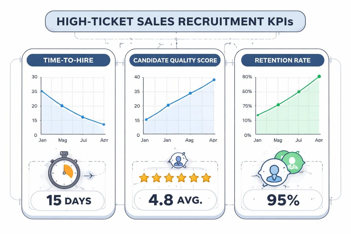 Recruitment metrics dashboard