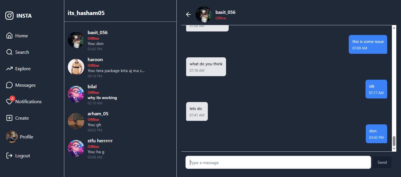 Challenge for InstaGram Clone