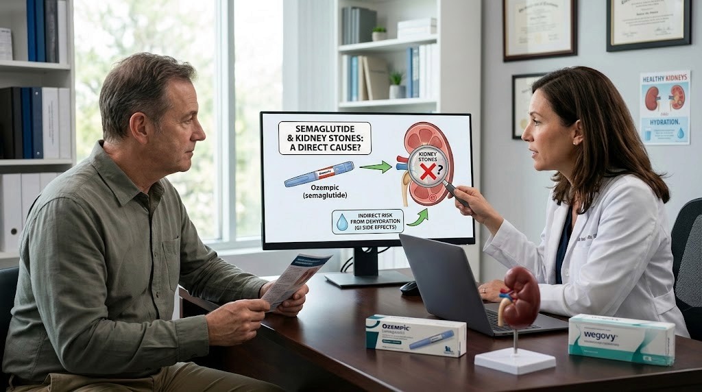 Can semaglutide cause kidney stones