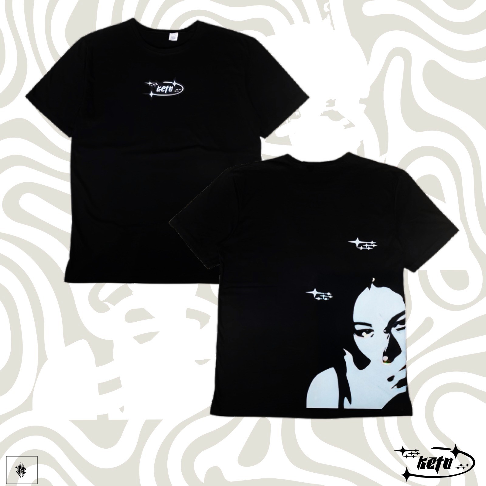 remera negra diseño 2