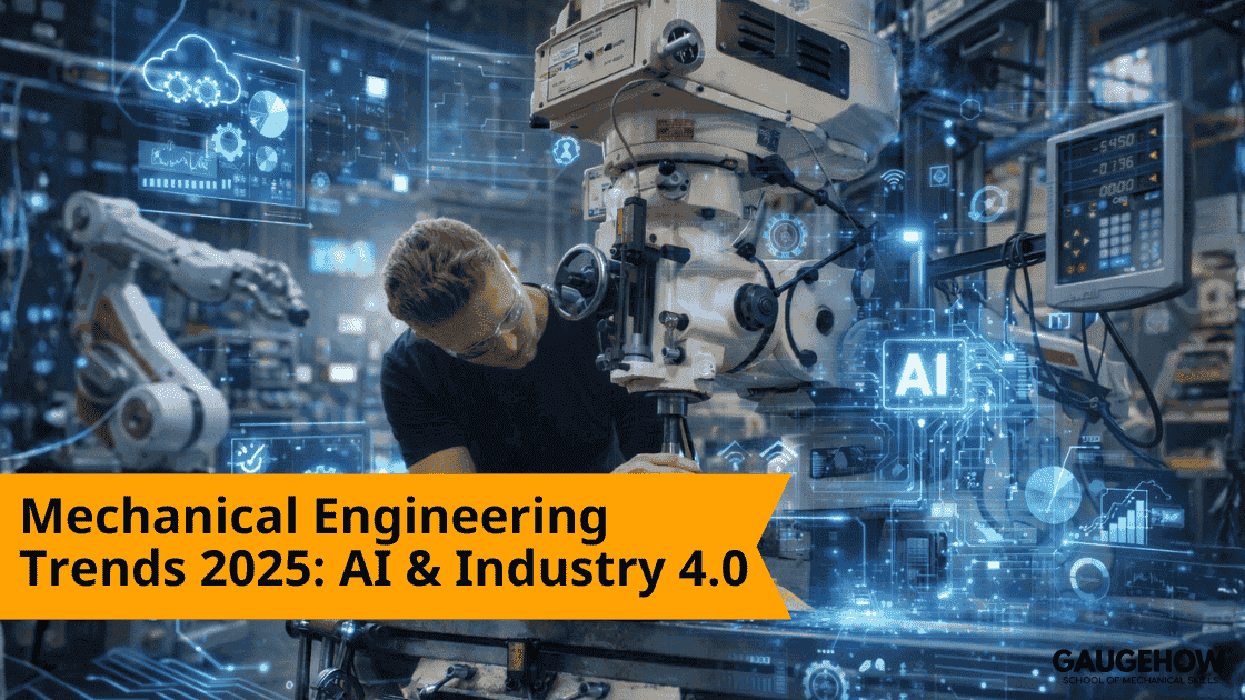 Mechanical engineering trends 2025 and Industry 4.0.