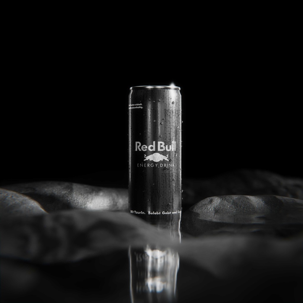 3D Product Render for RedBull USA Created with Blender 3D. Renderd in Cycled. Product Photography