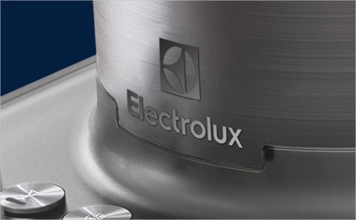 Logo Electrolux in metal
