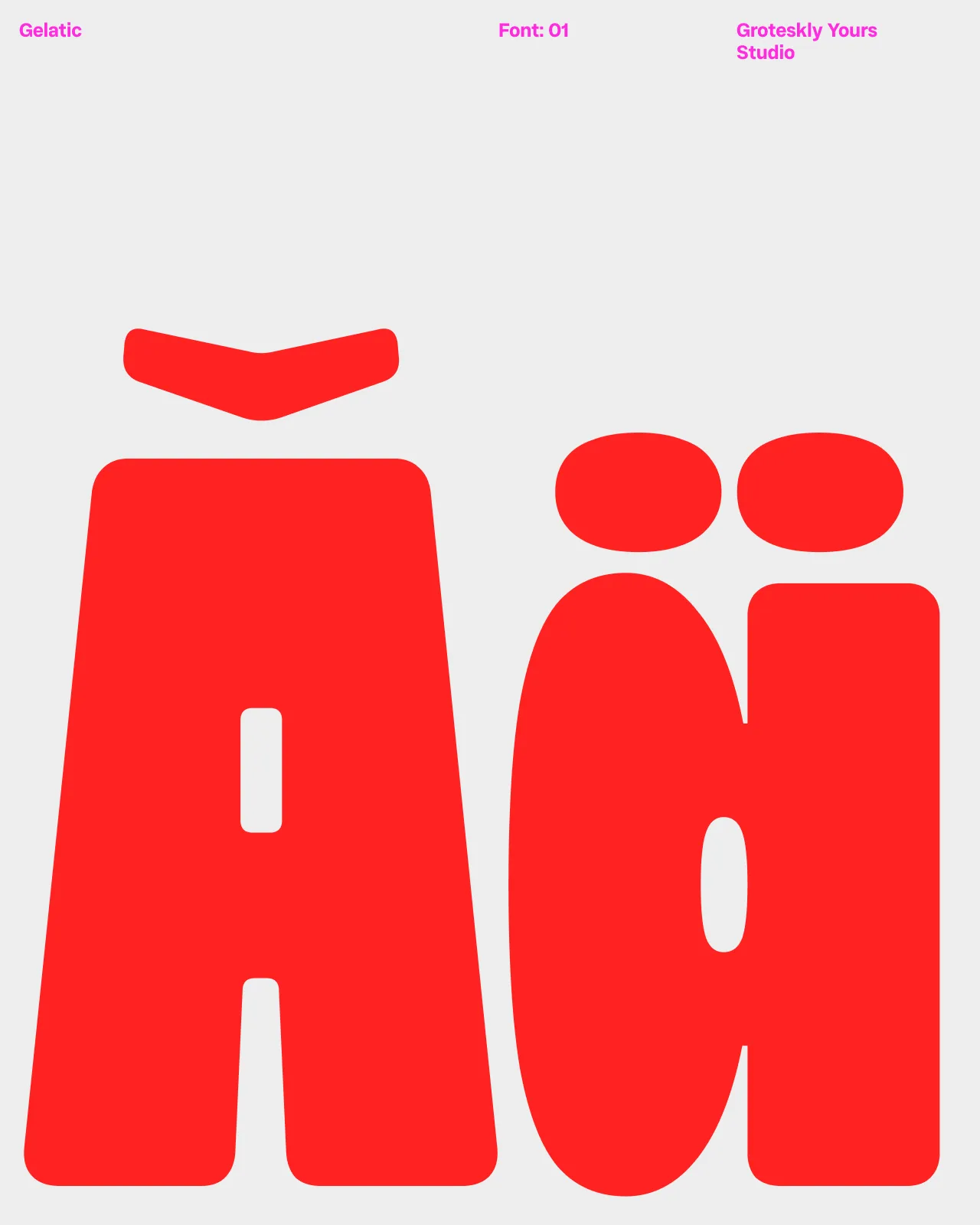 Gelatic diacritical marks