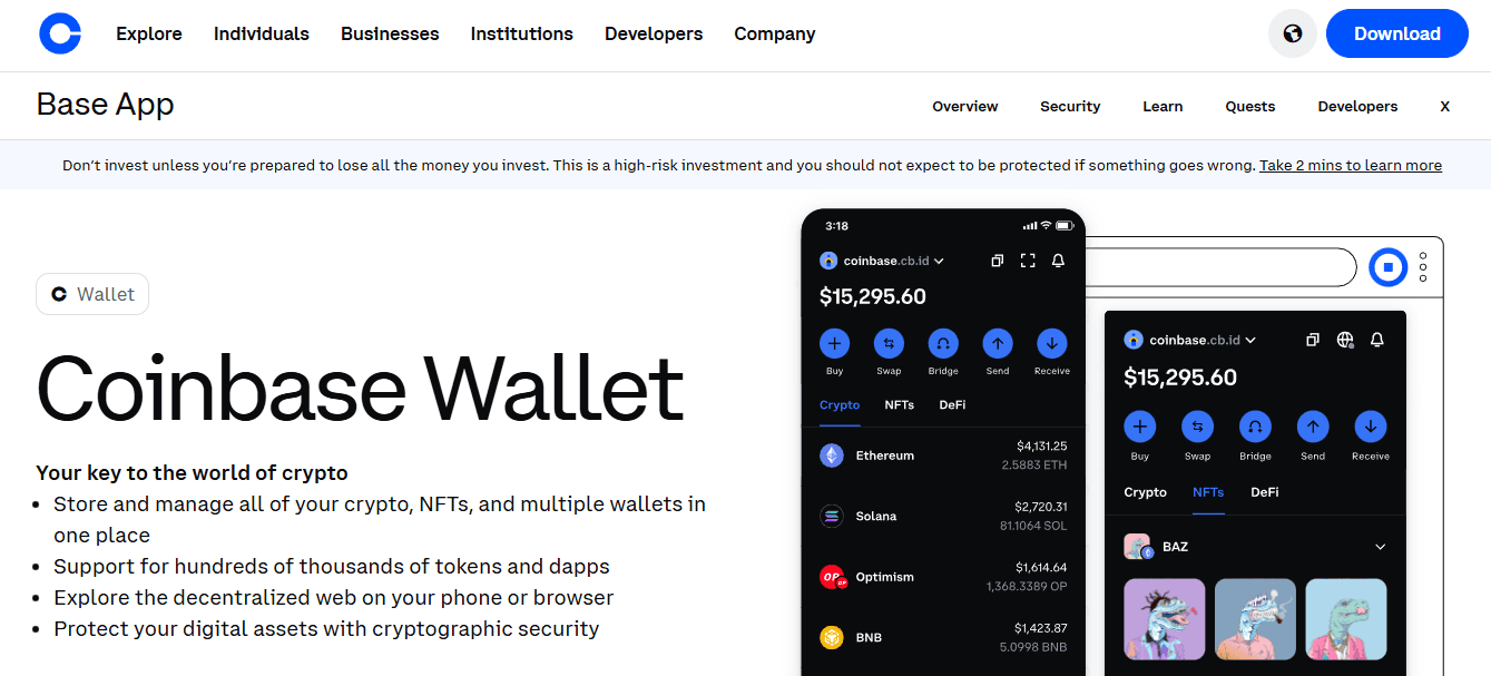 Coinbase Wallet&nbsp;&nbsp;