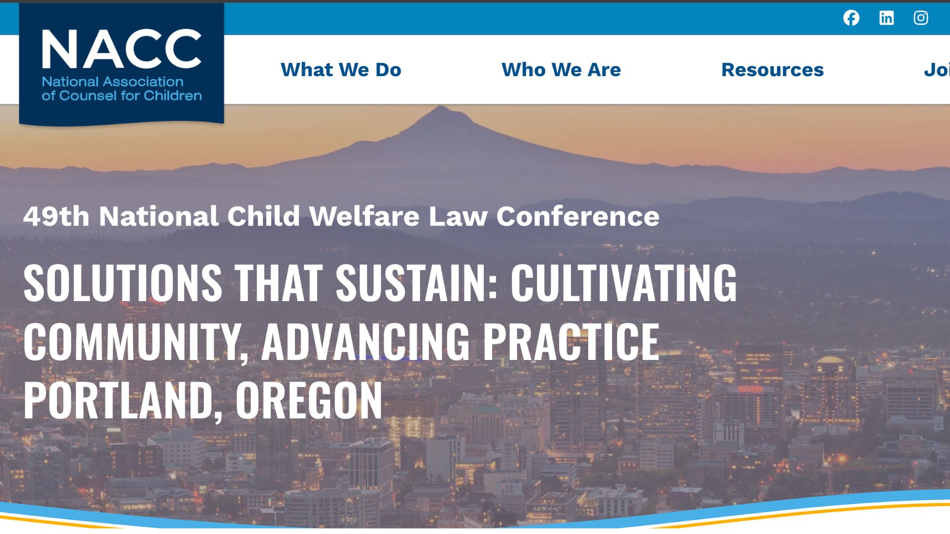 NACC Conference Homepage