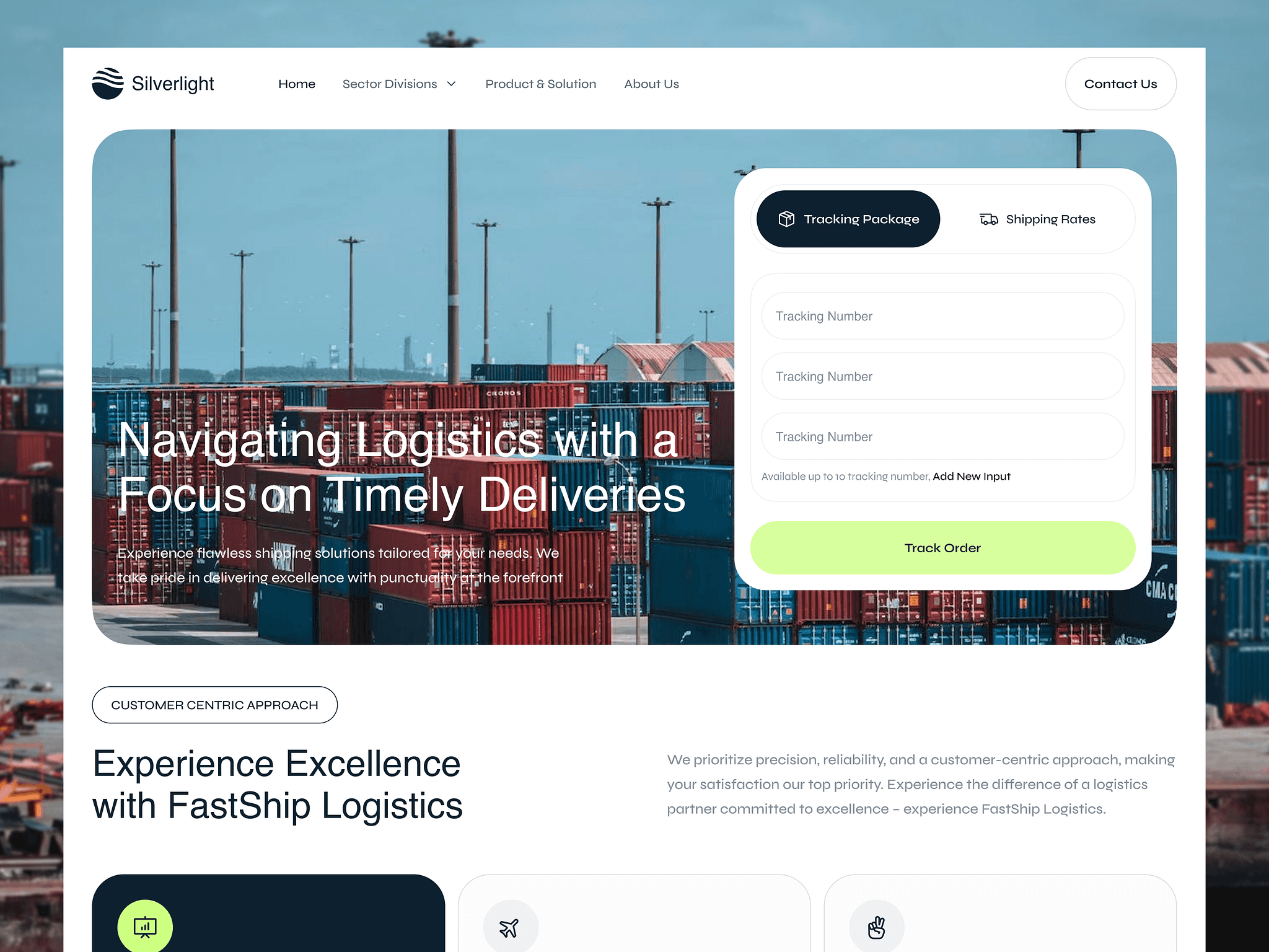 logistic website