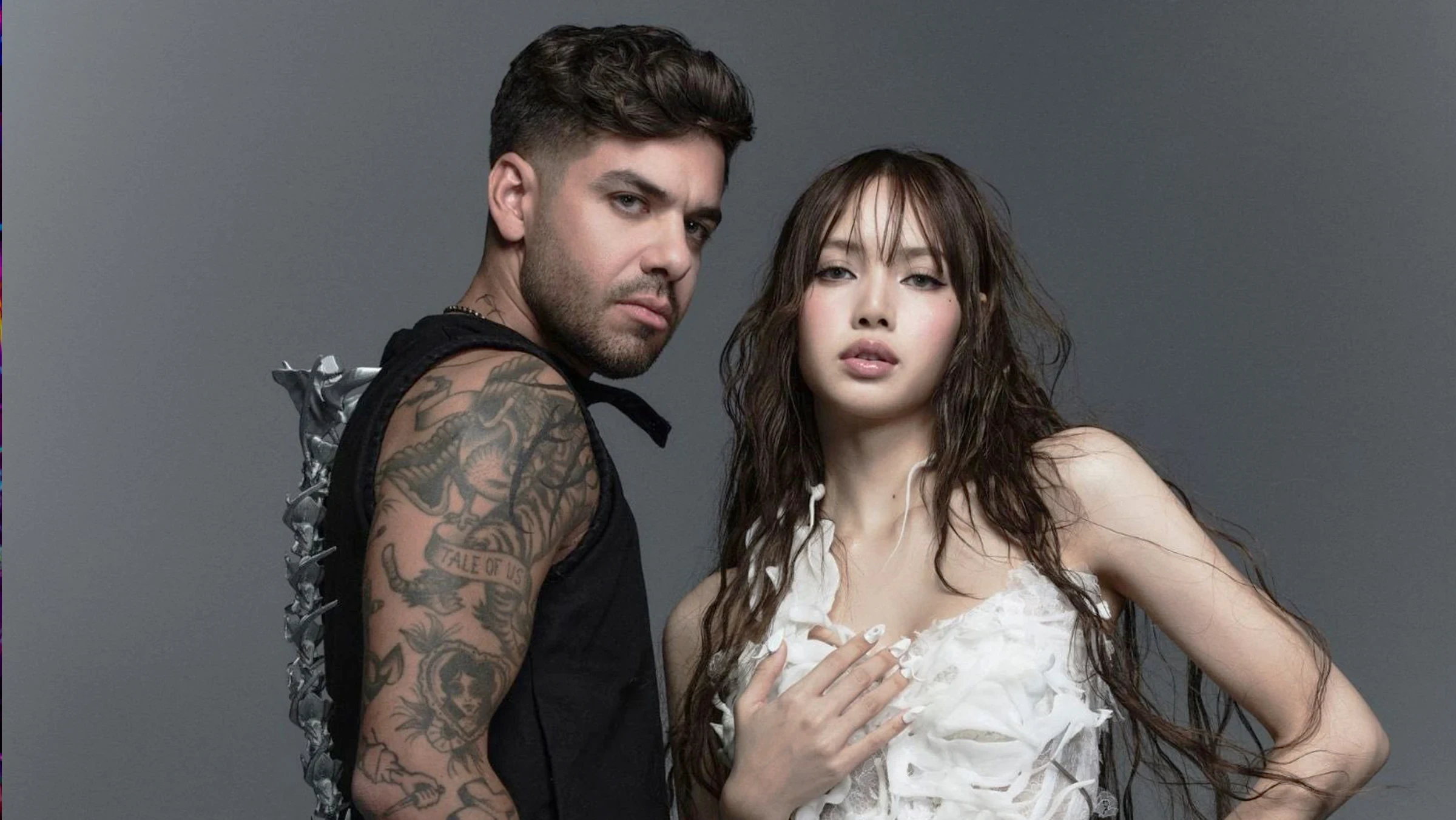 DJ & Producer Anyma with Dancer, Rapper & Actress LISA for Bad Angel