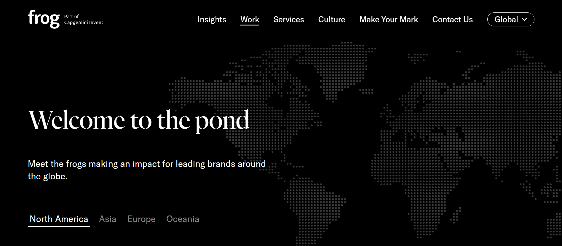 Frog Design, a renowned UX agency part of the Capgemini Invent umbrella.