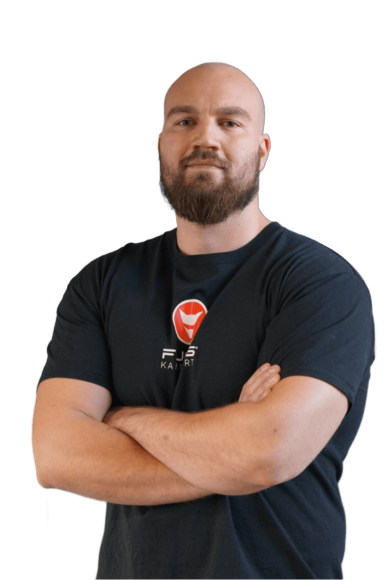 Trainer aus dem Zirkeltraining bei Fuchs Kampfsport
