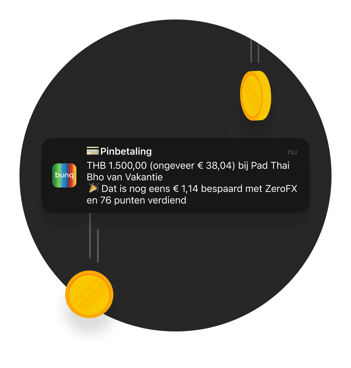 Ontvang een push-notificatie na elke Google Pay betaling