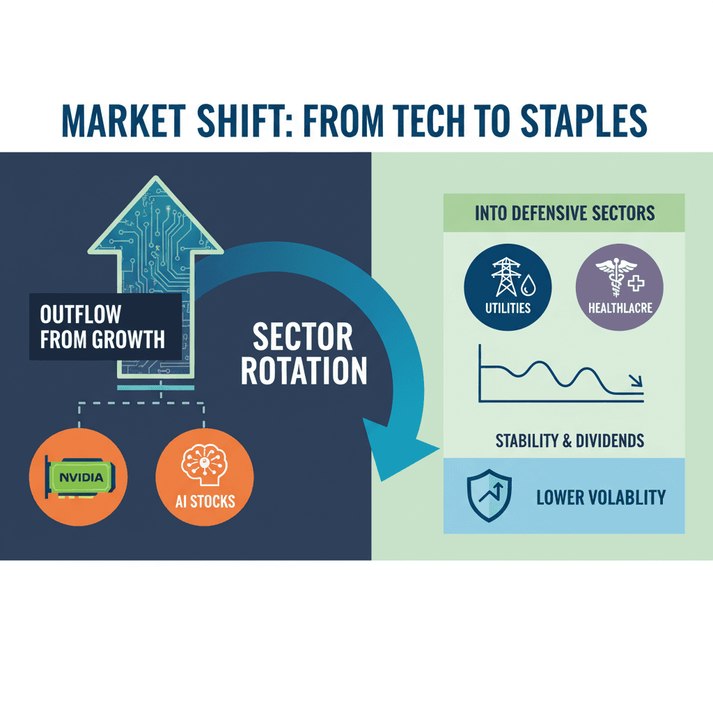 Sector rotation after Nvidia earnings