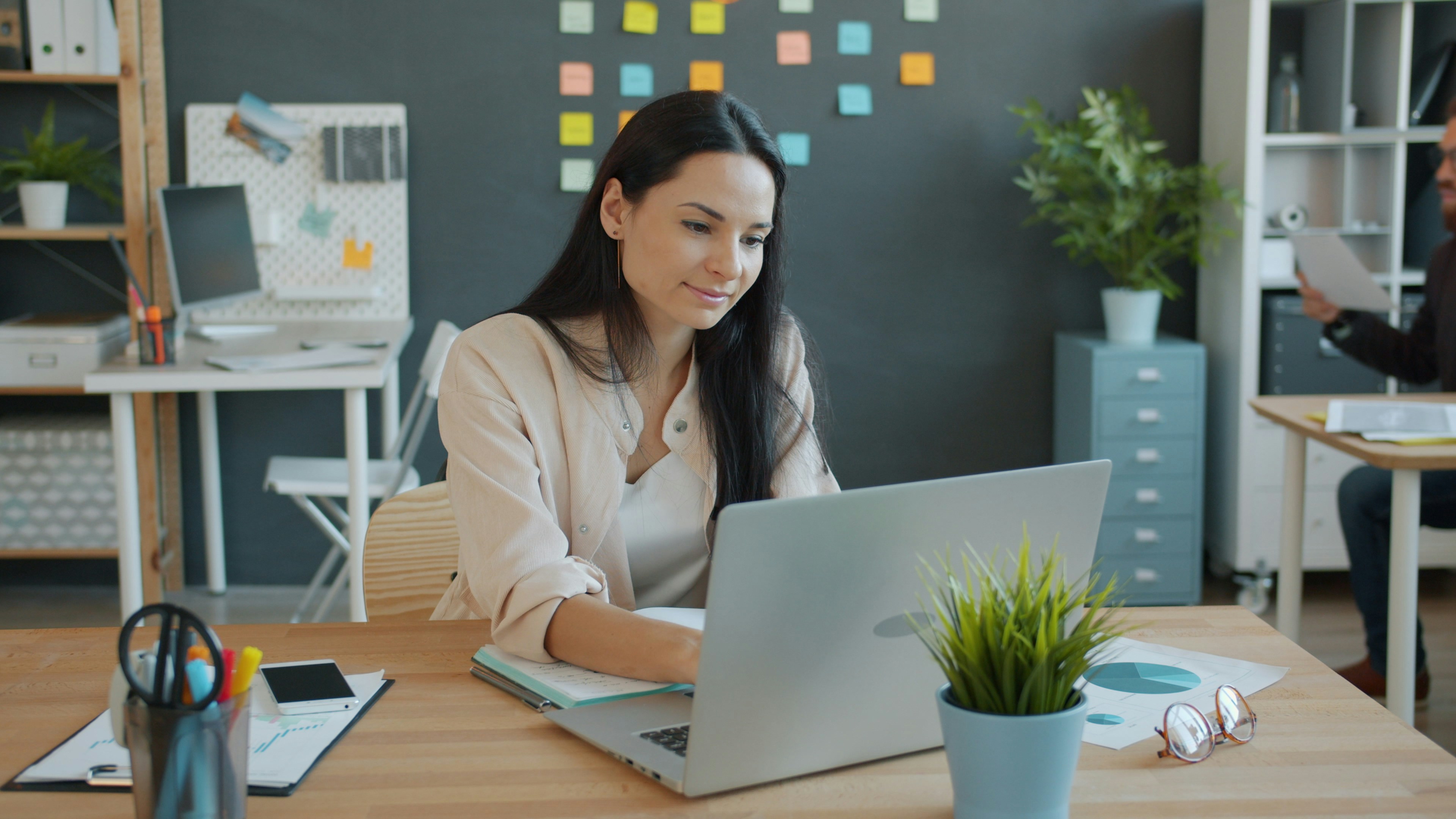 woman working - How to Turn Excel Data Into a Graph