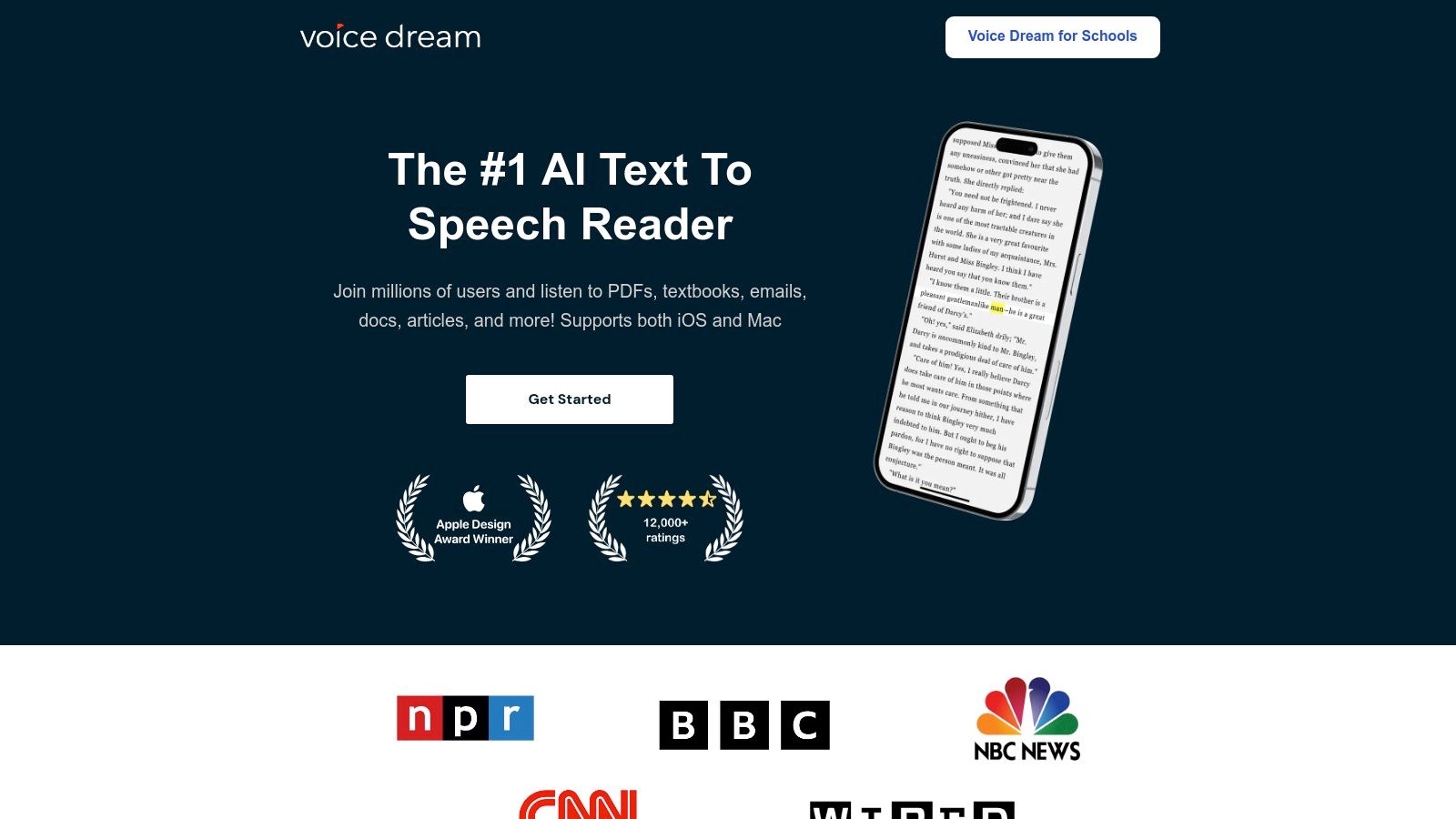 Speak4Me – Voice Dream Reader app logo