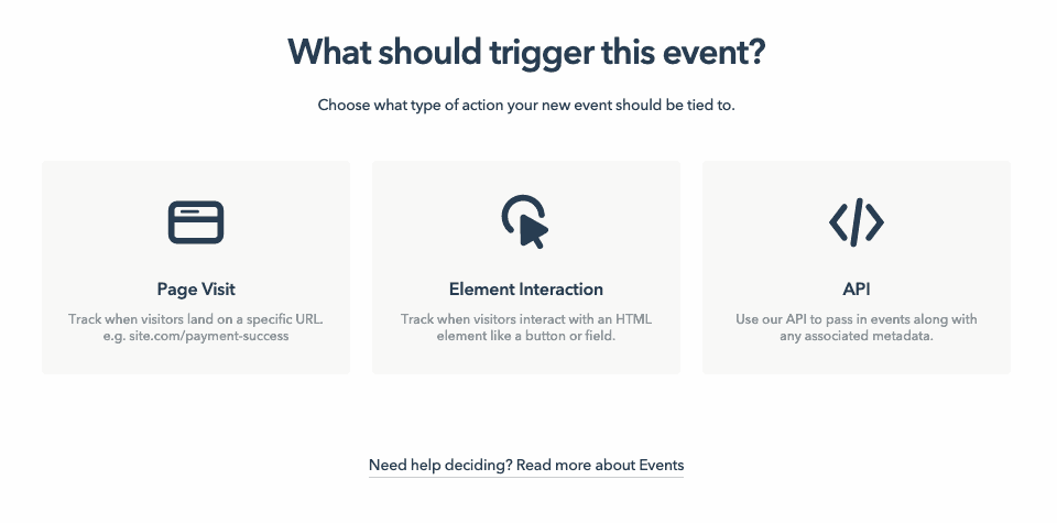 Lucky Orange Event Triggers