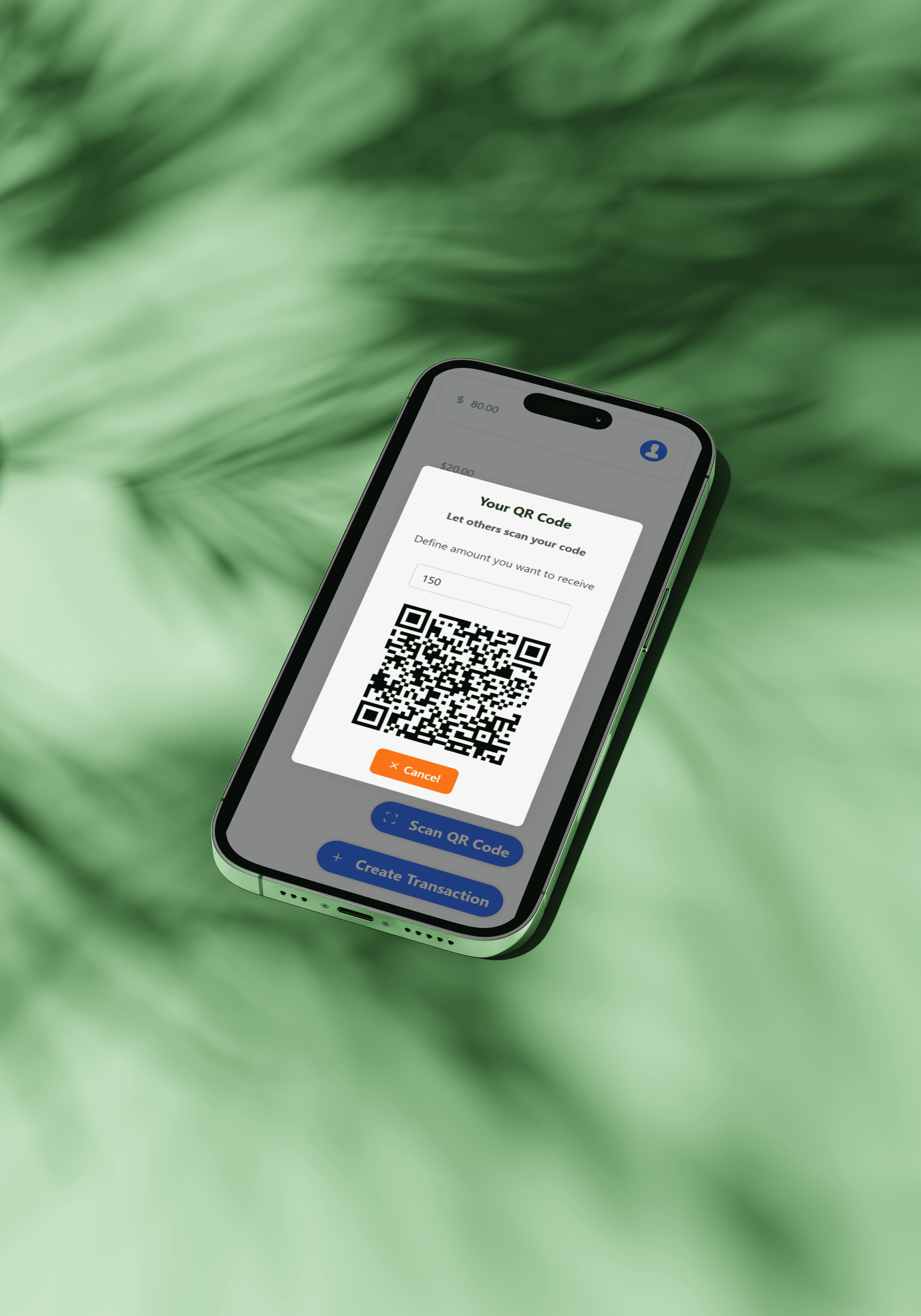 Banking App on a phone