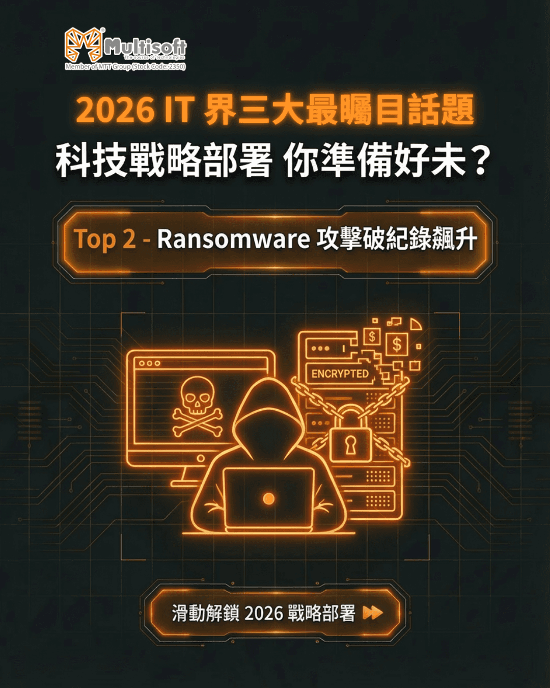 Ransomware 攻擊破紀錄飆升