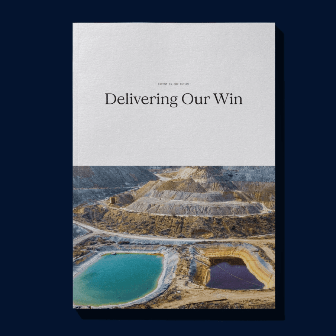 Batch.Works product catalogue book on a work top with a graphic printed image on the front