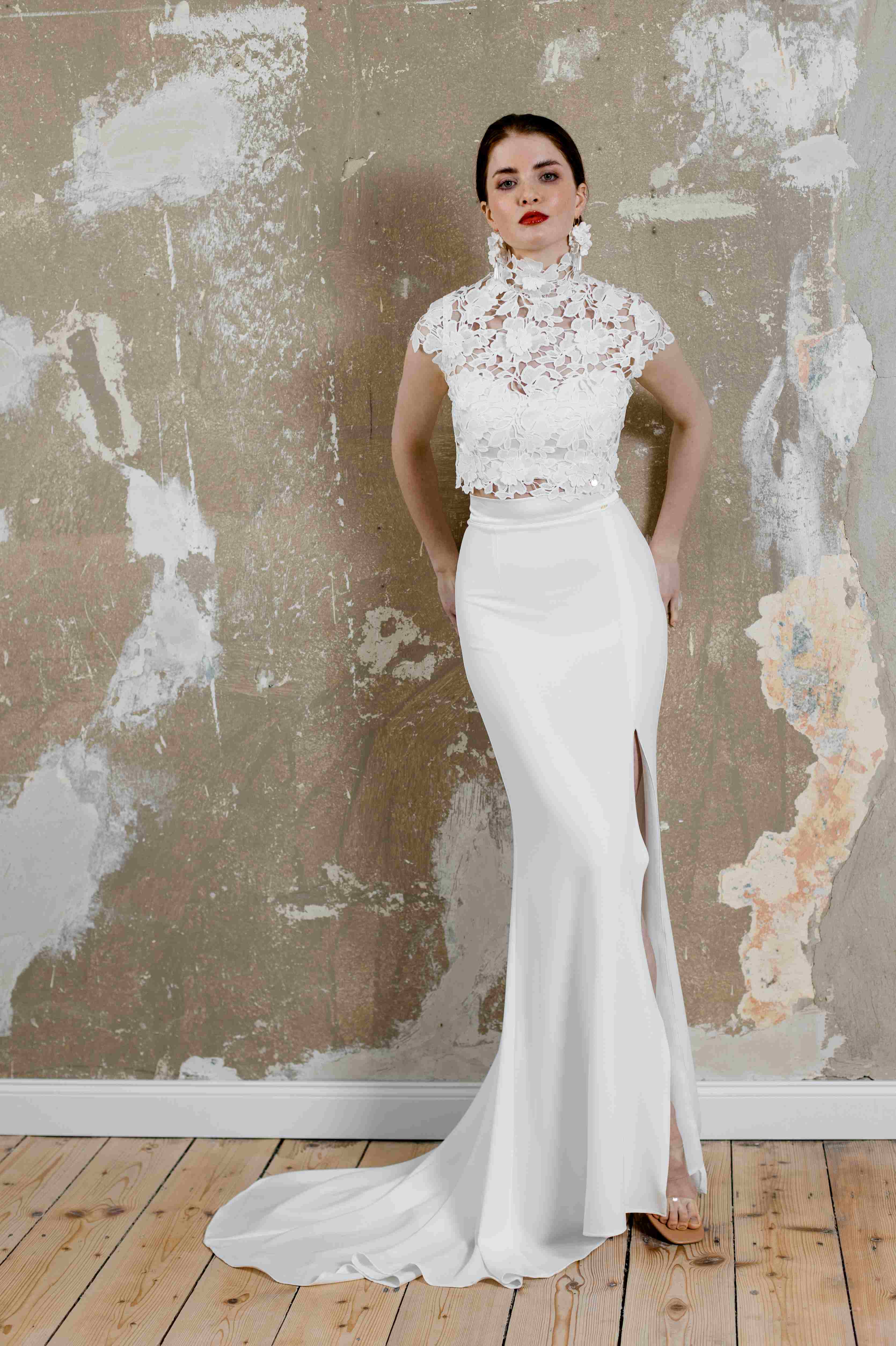 Standesamt Brautmode im Boho-Design