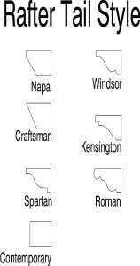 Rafter Tail Styles