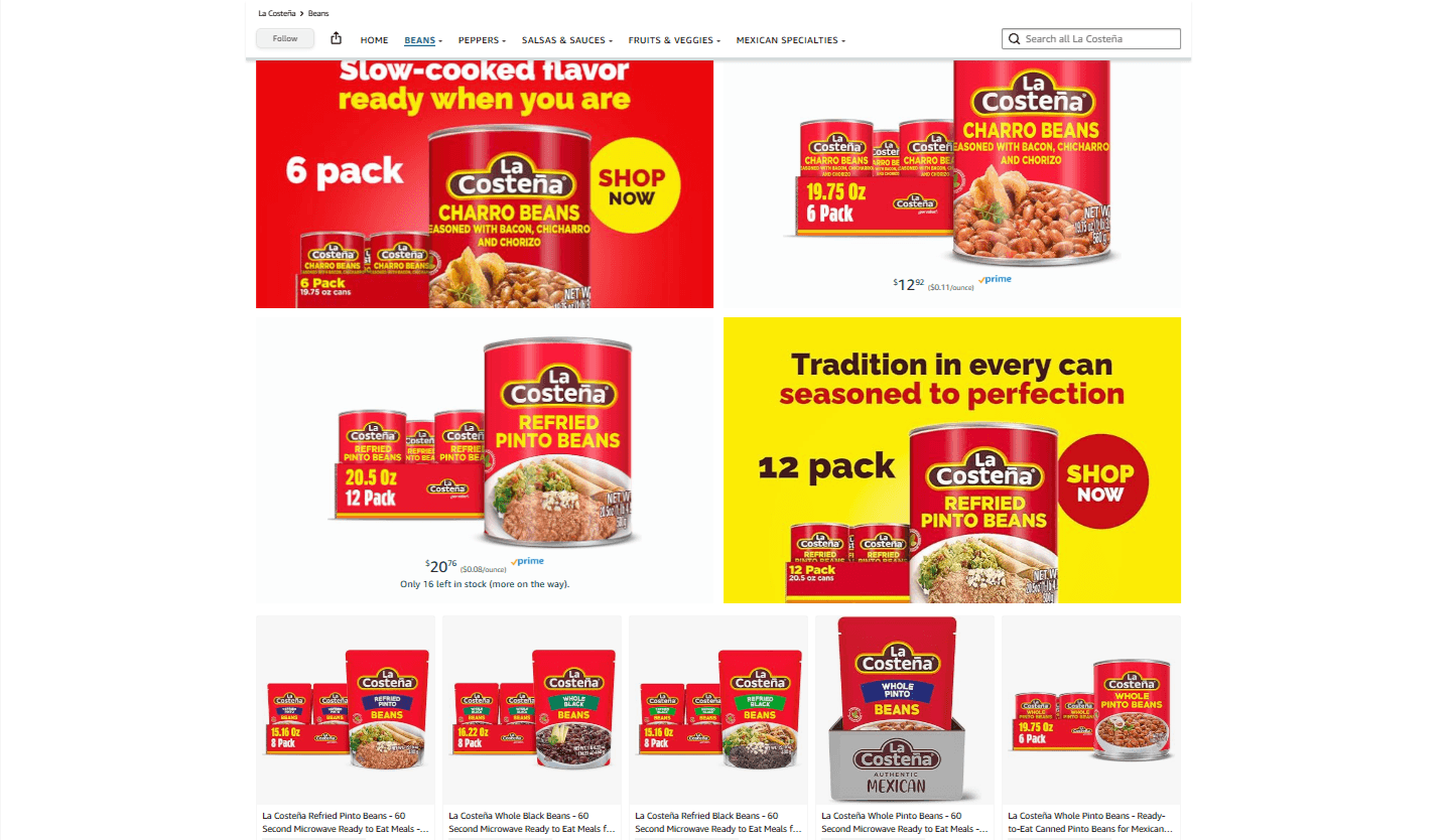 Amazon and DTC brand creative work by High Voltage GP - example 2