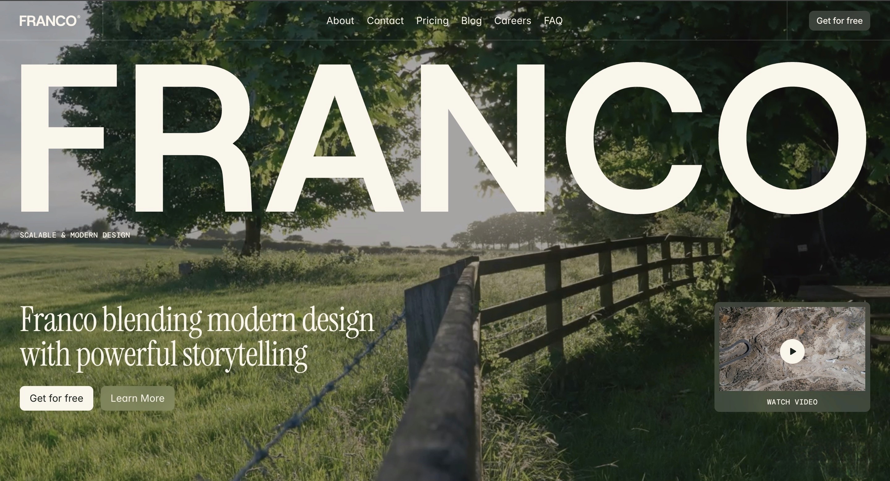 Work Showcase Website Thumbnail