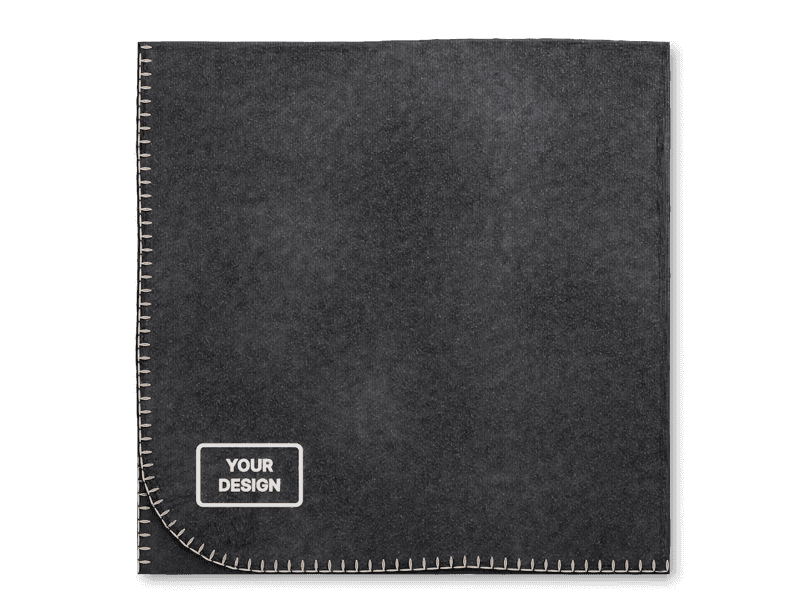 Custom blanket for corporate gifts and cozy giveaways
