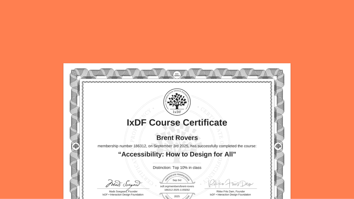 Course Certificate